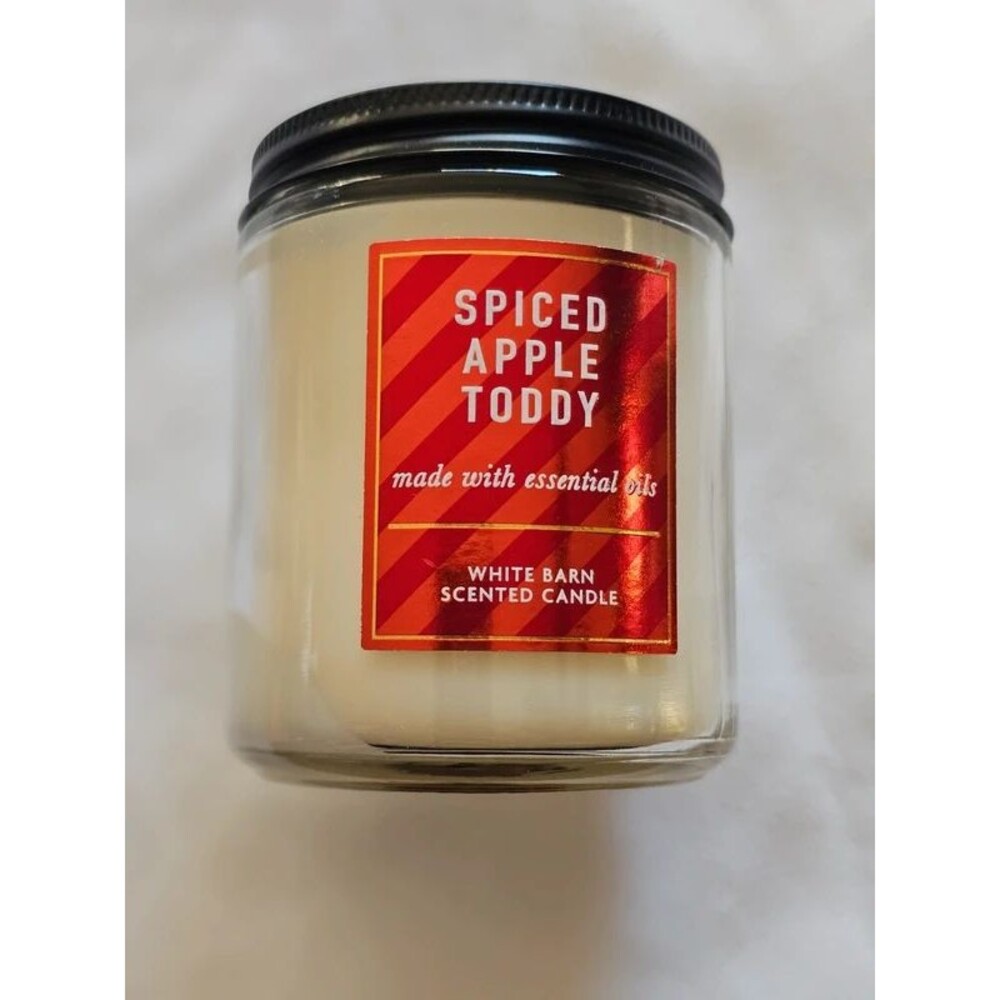 White Barn Spiced Apple Toddy Candle
